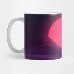 Neon Sunset Mug